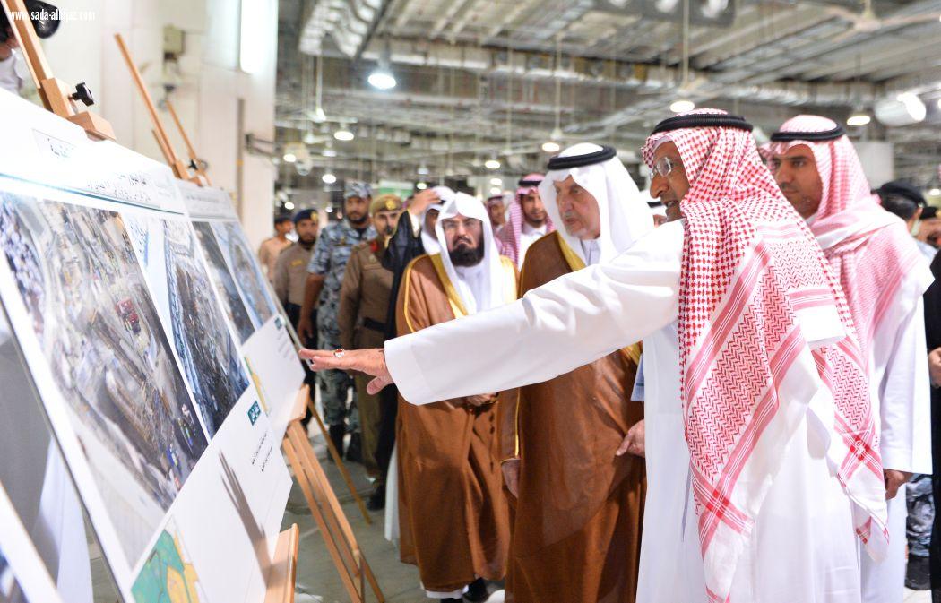 أمير مكة يفتتح مشروع تأهيل بئر زمزم والمنطقة المحيطة به في الحرم المكي 