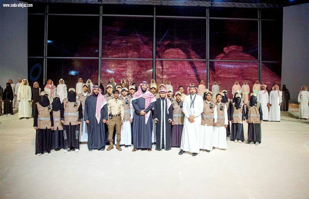 ولي العهد يدشن رؤية العلا ومحمية و منتجع شرعان و يطلق فيها الغزلان والوعول والنعام