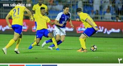 النصر ب المتخصص حضر والهلال بسالم وادواردو يقلب الطاوله