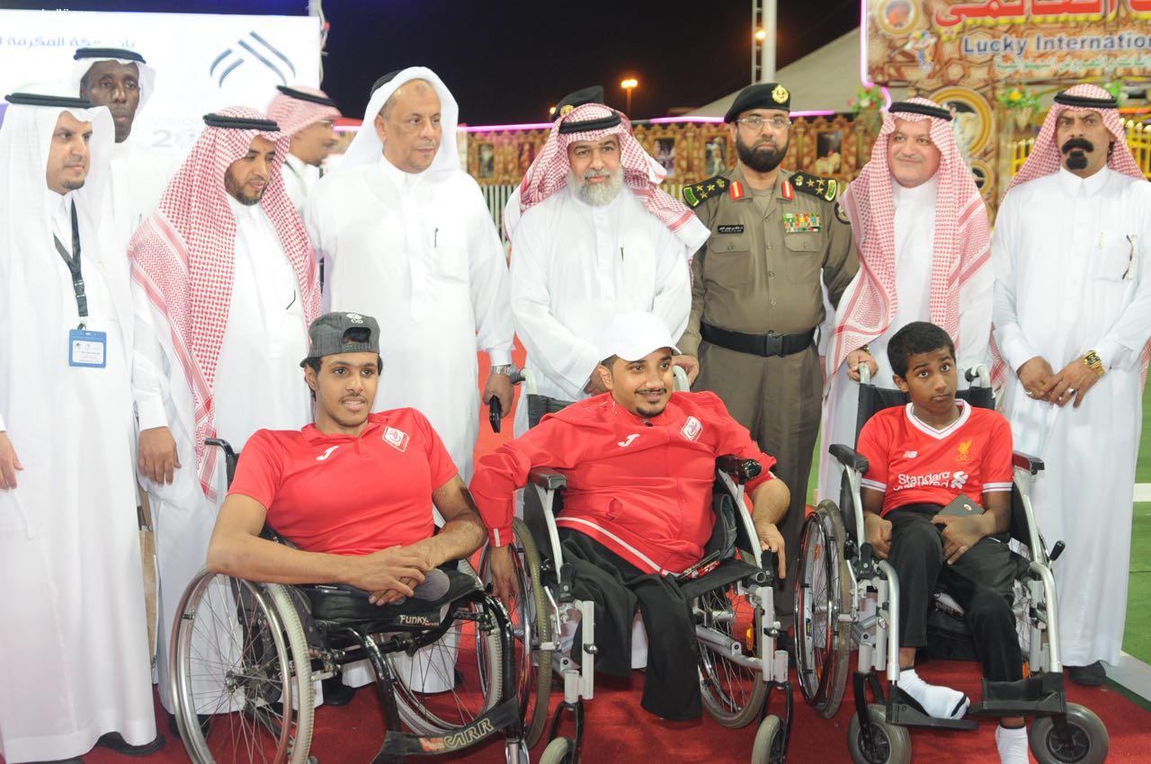 الحربي والخيري يرعيان الاحتفال الثالث بذوي الإعاقة في يومهم العالمي  