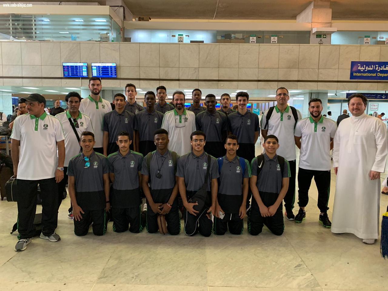 أخضر السلة للناشئين يغادر القاهرة استعداداللمشاركة في البطولة العربية