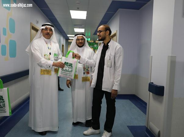 مستشفى الملك فهد بالمدينة يحتفي باليوم الوطني 89 ويشارك المرضى الفرحة