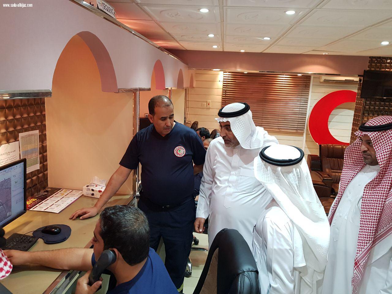 هيئة الهلال الأحمر السعودي بمنطقة المدينة المنورة تستقبل مستشار صاحب السمو الملكي امير منطقة المدينة المنورة امين مجلس المنطقة
