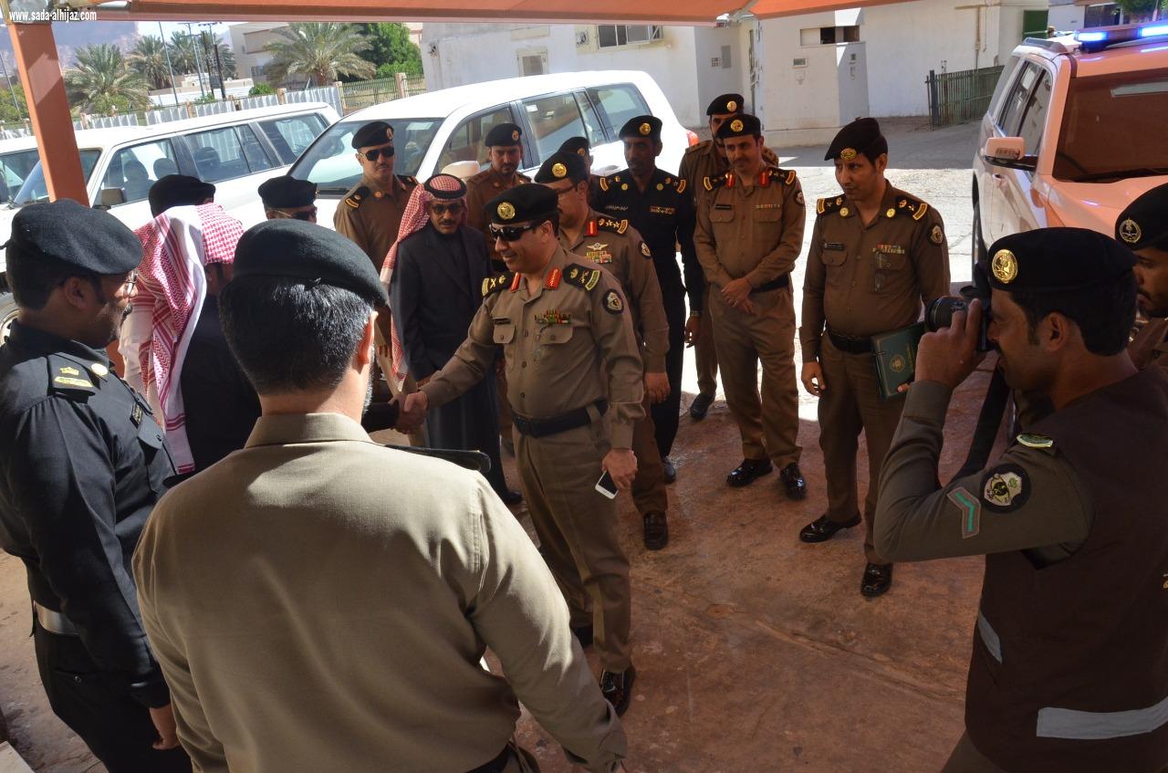 اللواء العصيل يتفقد شرط المحافظات بمنطقة المدينة المنورة