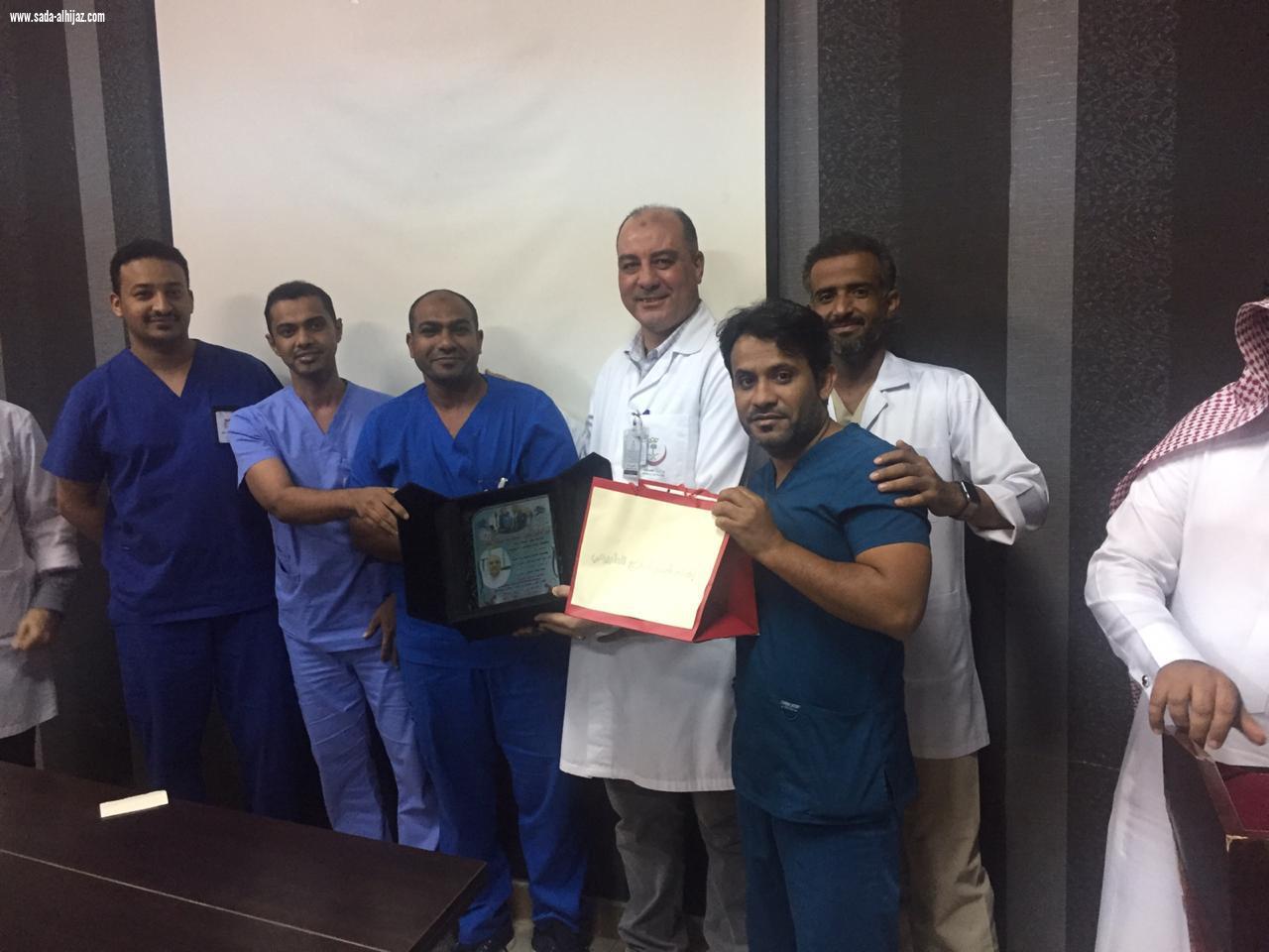 حفل تكريم و توديع الدكتور محمد خطاب بمستشفى الطوال العام