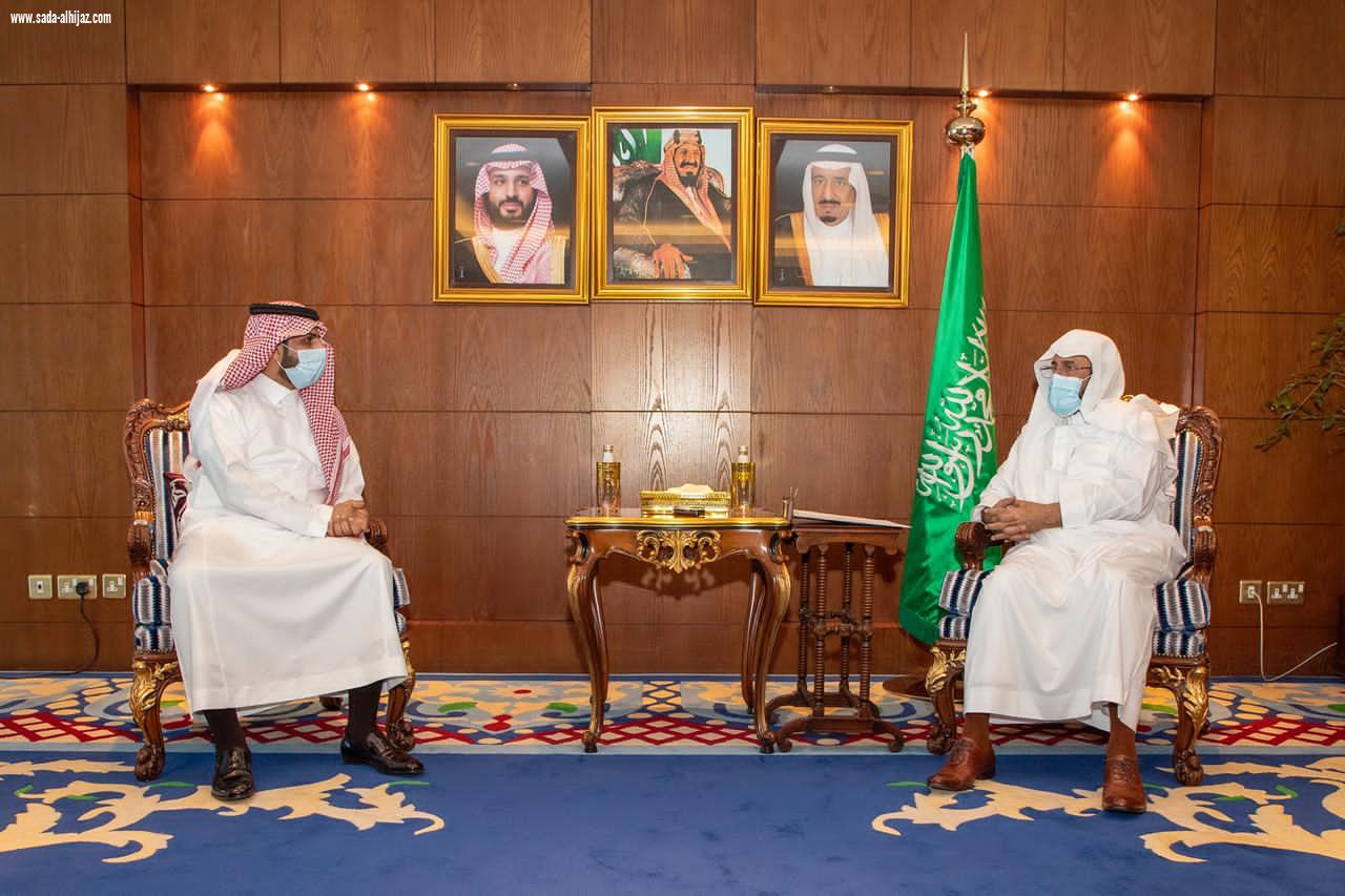 وزير الشؤون الإسلامية يستقبل السفير السعودي المعين لدى المالديف