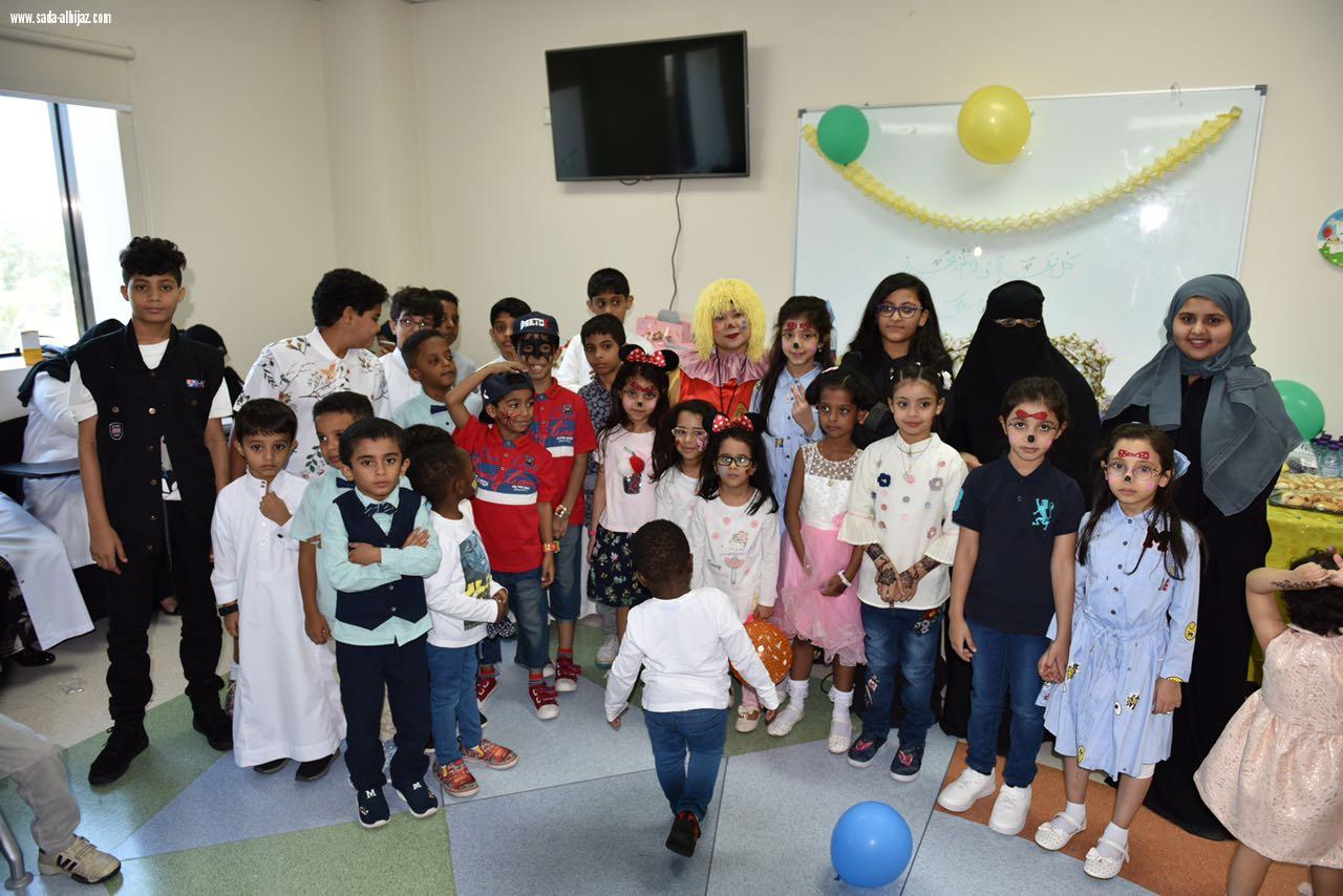 مستشفى شرق جدة يحتفل بالأطفال المرضى بعيد الفطر 