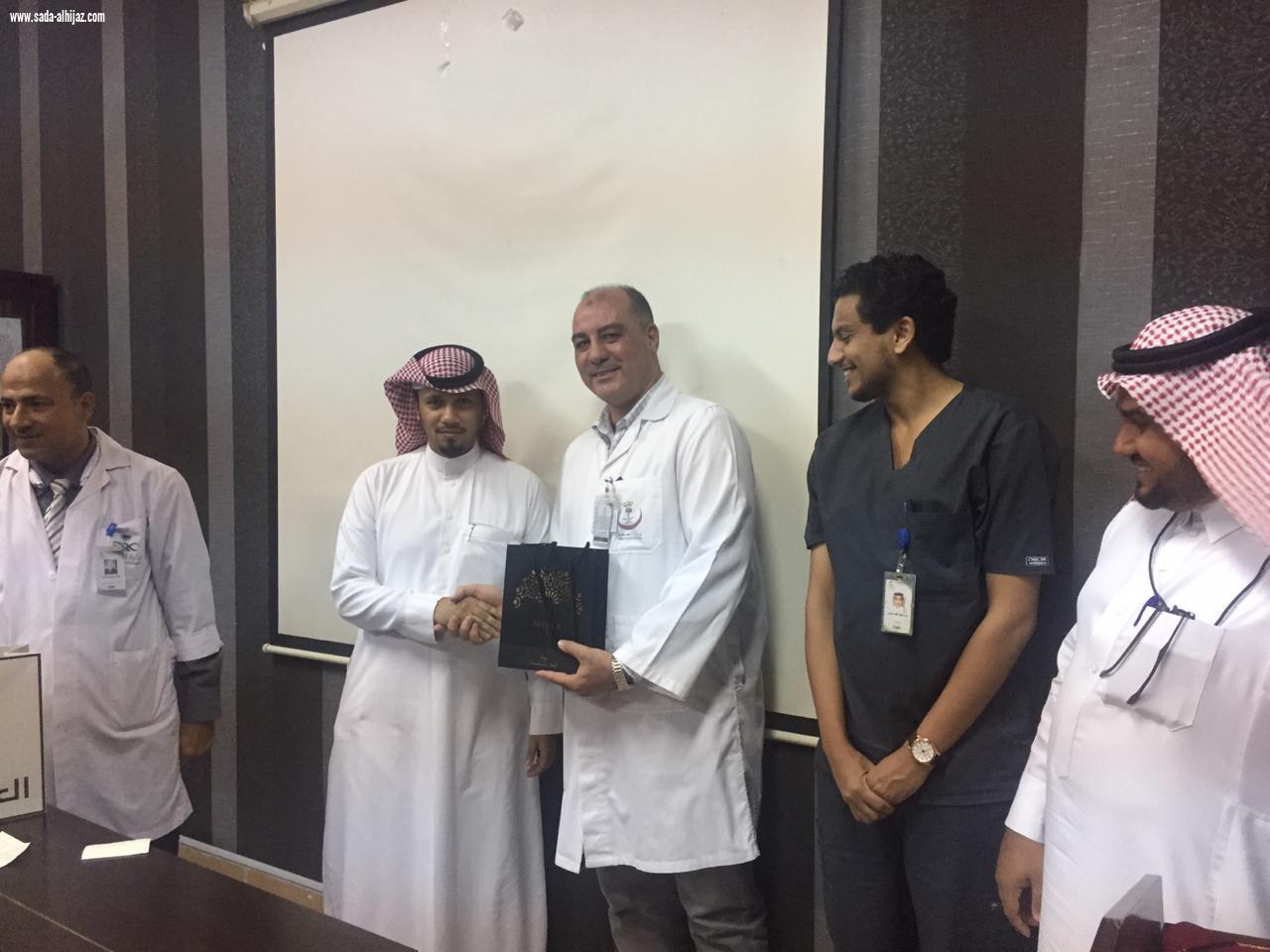 حفل تكريم و توديع الدكتور محمد خطاب بمستشفى الطوال العام