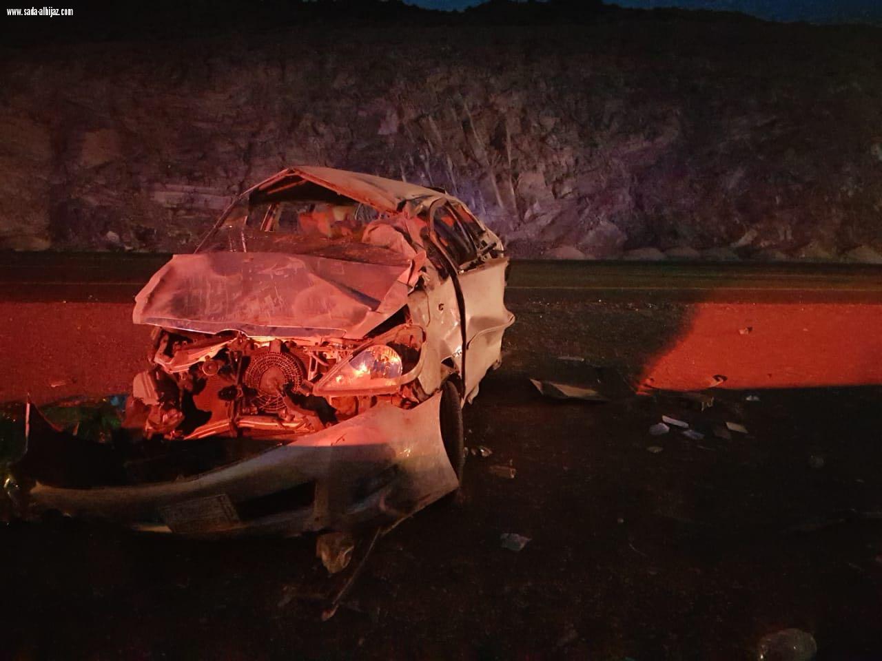 مصرع وإصابة ست و عشرون حالة في ثلاث حوادث قبل الافطار بالمدينة المنورة