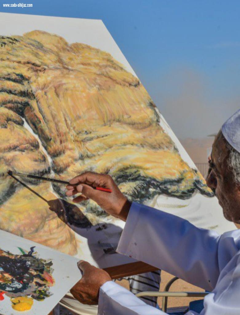 بمبادرة مسك  للفنون 20 فناناً يرسمون طبيعة العلا