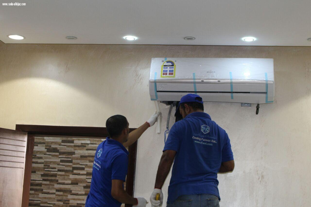 إبداعات الشباب السعودي في شركة فنون التبريد تشارك بمعرض الحارثي