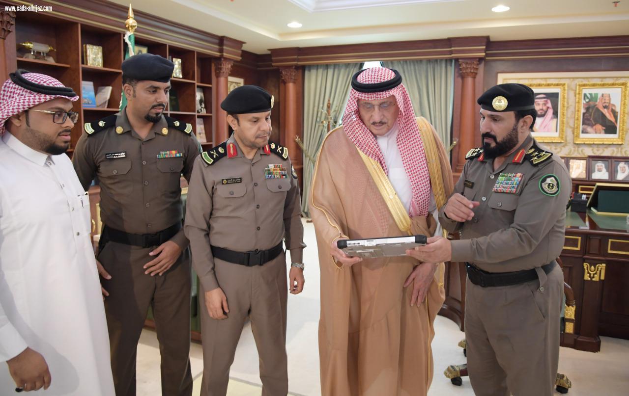 سمو أمير منطقة جازان يدشن نظام الرصد الآلي للمركبات المتحركة الرسمية والسرية المرورية بالمنطقة