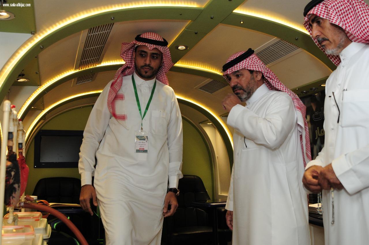 القرني ‏يتفقد مهرجان ارض المعرفه و الترفيه بجدة