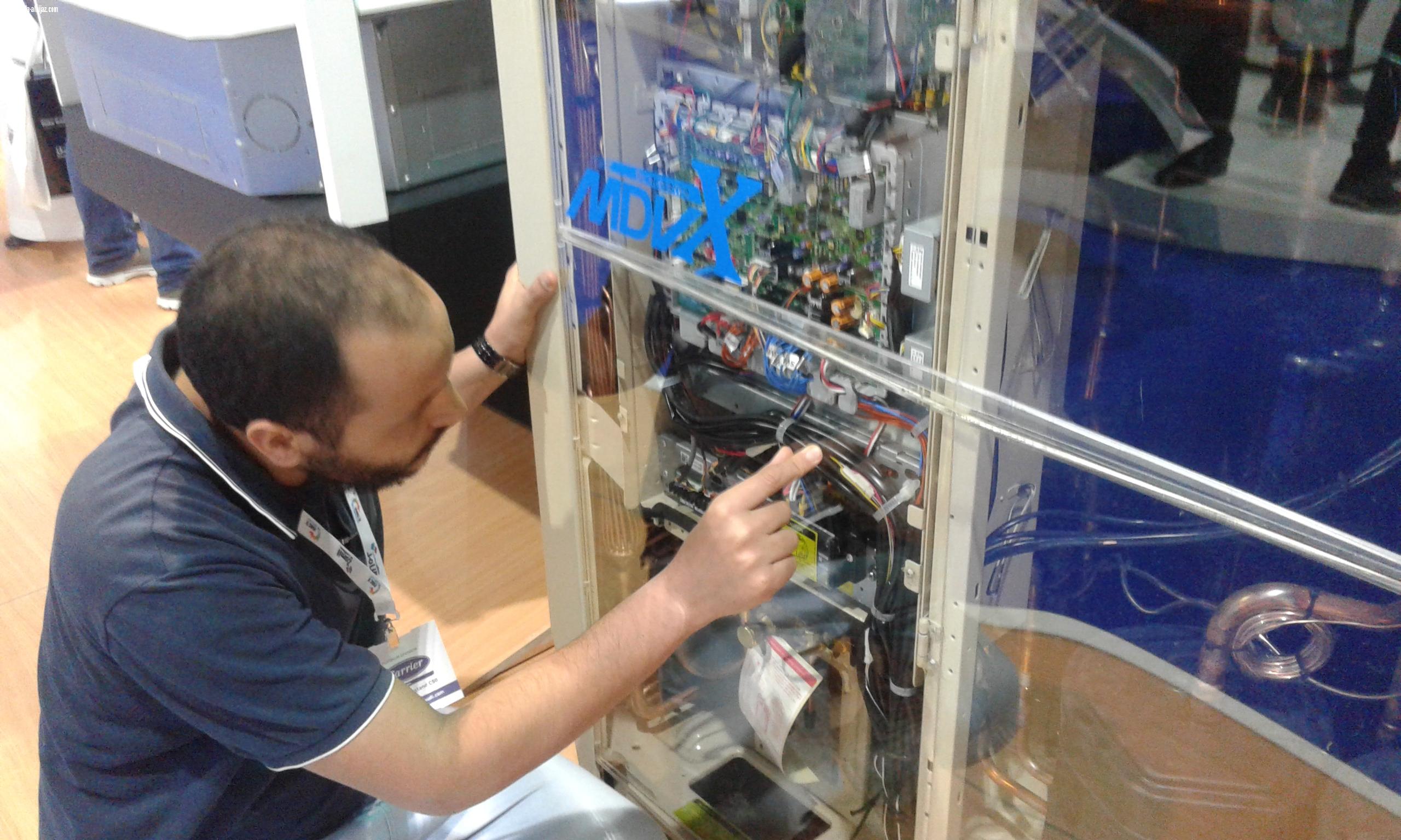 خدمات النور التخصصي المساندة في ضيافة المعرض الدولي للتكييف “HVACR Expo Saudi” بجدة