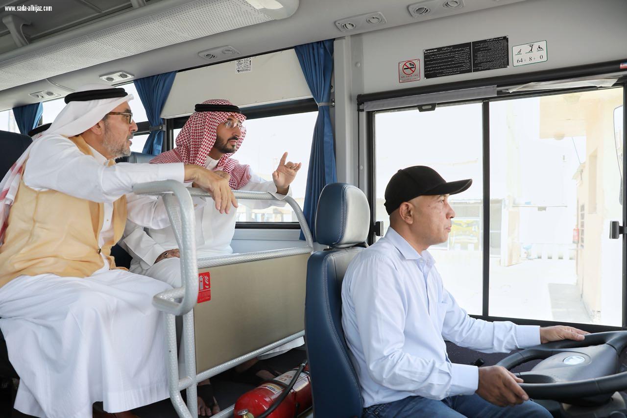 نائب امير مكة يتفقد المشاعر المقدسة 