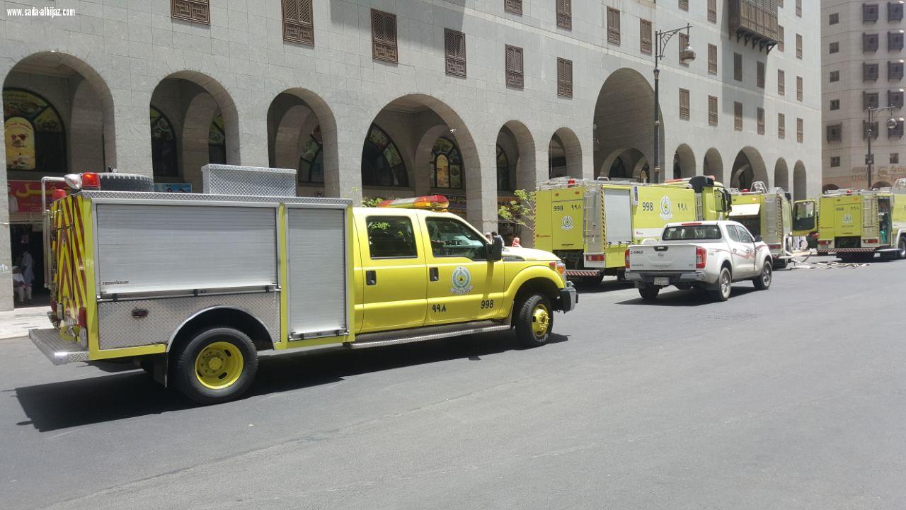 اخلاء نزلاء احد الفنادق احترازيا بالمركزية الشمالية .