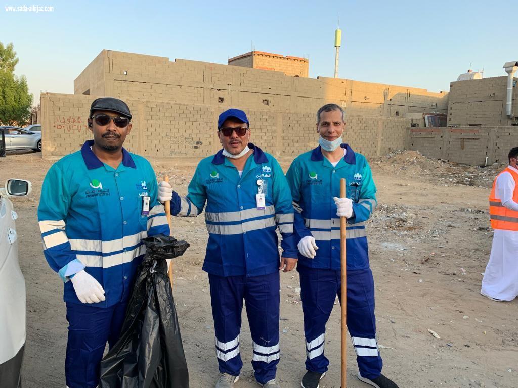 *أمانة جدة تنفذ مبادرة كن مكاني  بحي الفضيلة بمشاركة 50 متطوعا