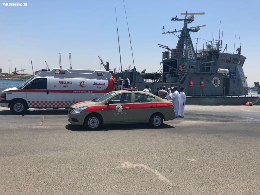 حرس الحدود ينقذ ستينيًا روسيًا تعرض لأزمة قلبية وسط البحر