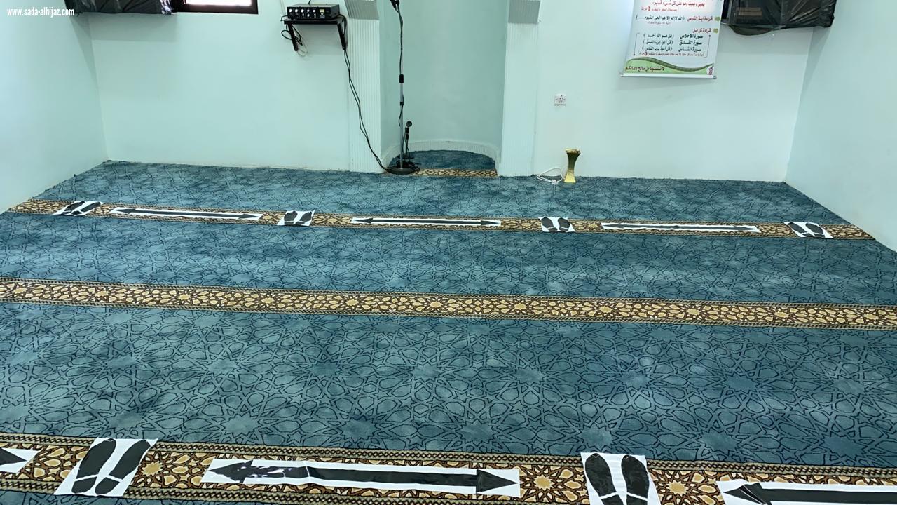 جمعية اليقظة النسائية بالشراكة المجتمعية مع شركاء النجاح فريق إحسان الطائف التطوعي والفن لمسة للطباعة والتغليف والهدايا في ( مبادرة بيوت الله عامرة لتطهير وتعقيم المساجد )