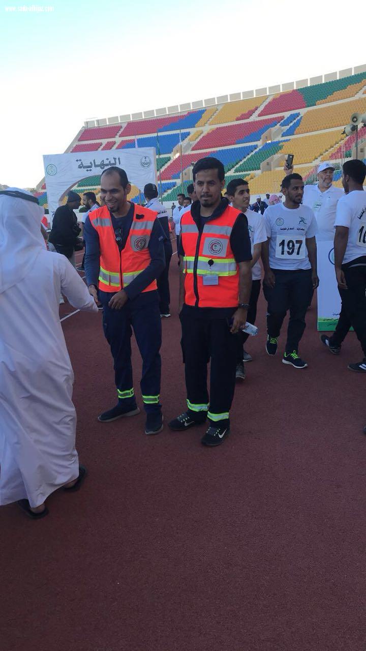 الاتحاد الرياضي السعودي لقوى الامن الداخلي يقيم سباق الوفاء للشهداء...