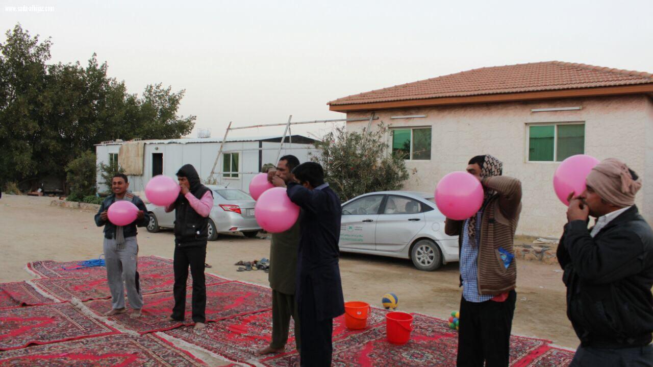 تعاوني شمال الطائف مسرة يدشن مشروع دعوة وكساء للجاليات