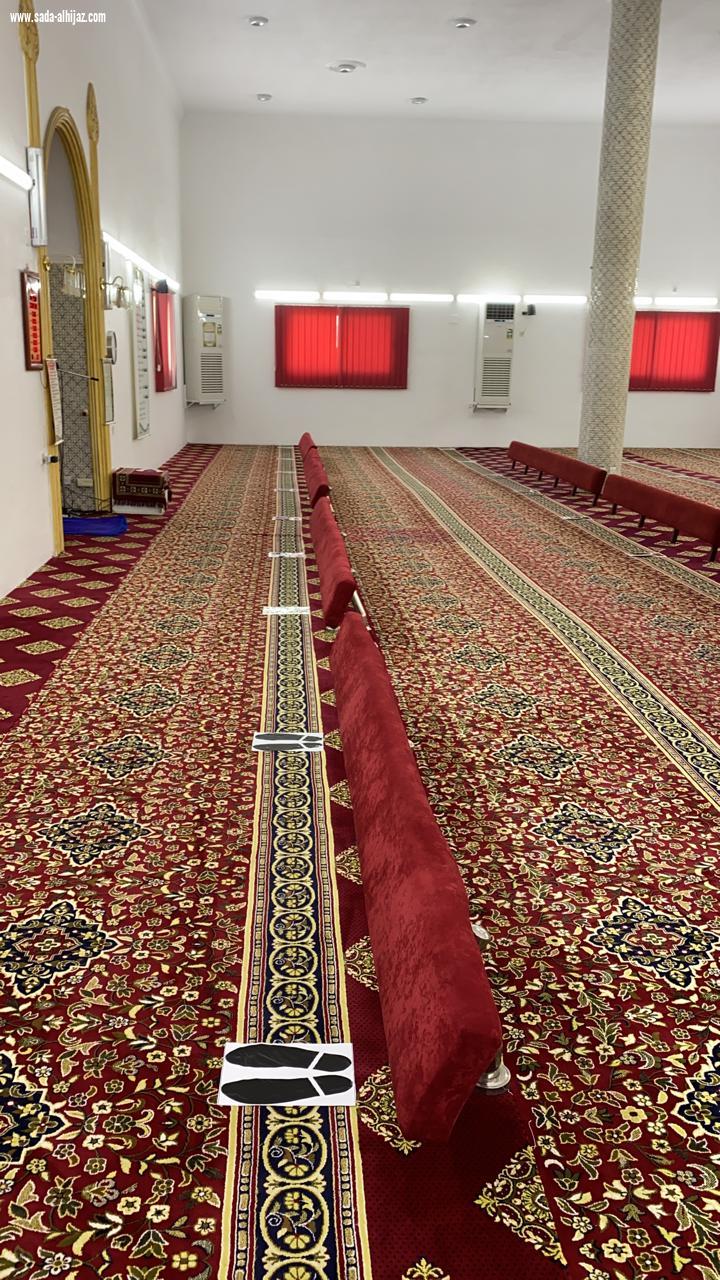 جمعية اليقظة النسائية بالشراكة المجتمعية مع شركاء النجاح فريق إحسان الطائف التطوعي والفن لمسة للطباعة والتغليف والهدايا في ( مبادرة بيوت الله عامرة لتطهير وتعقيم المساجد )