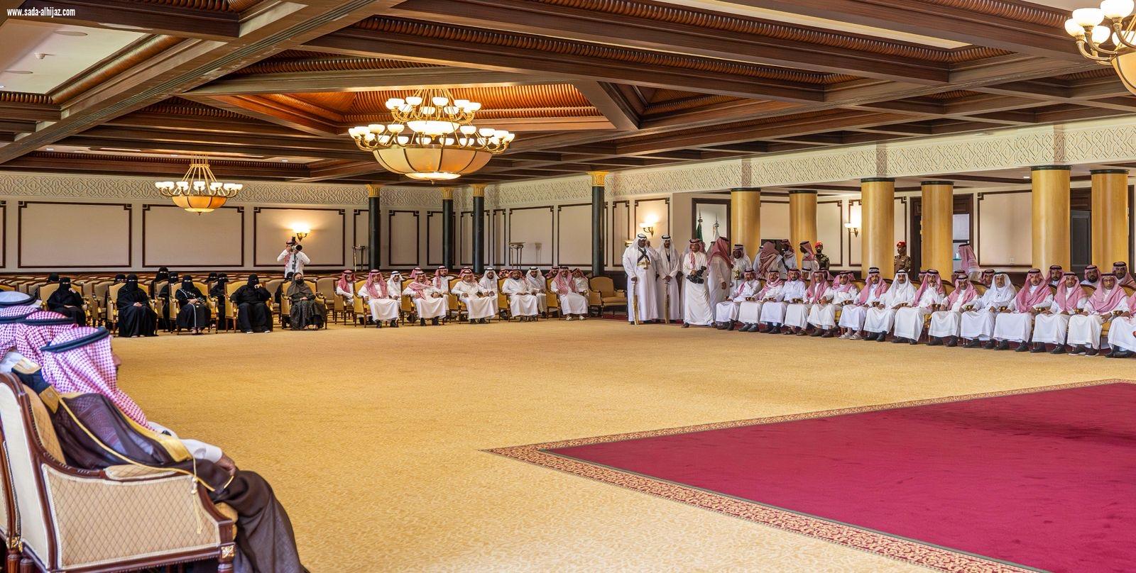نائب أمير تبوك يستقبل وكلاء ومنسوبي الإمارة بمناسبة عيد الاضحى المبارك 