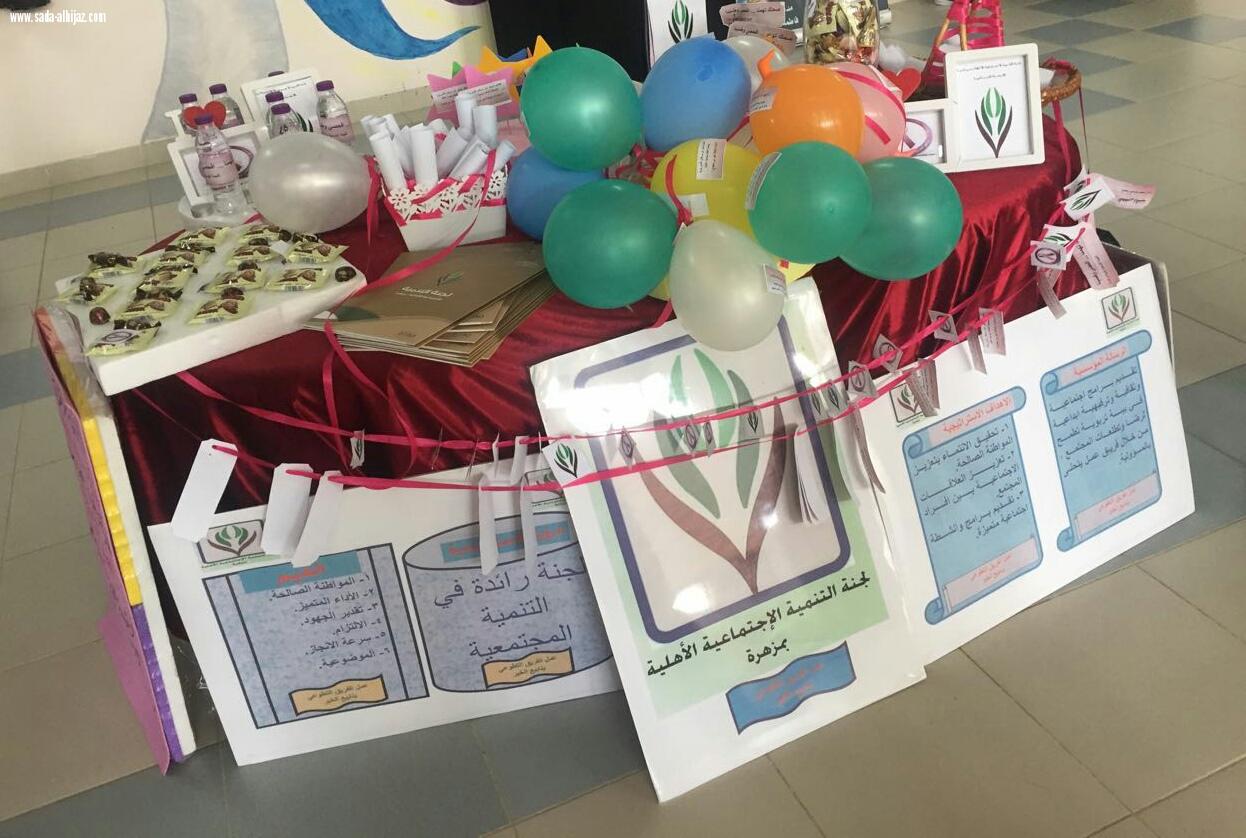 لجنة التنمية النسائية بمزهرة في حملة  توعوية لسرطان الثدي تحت شعار انتِ تهمينا افحصي وطمنينا ِ