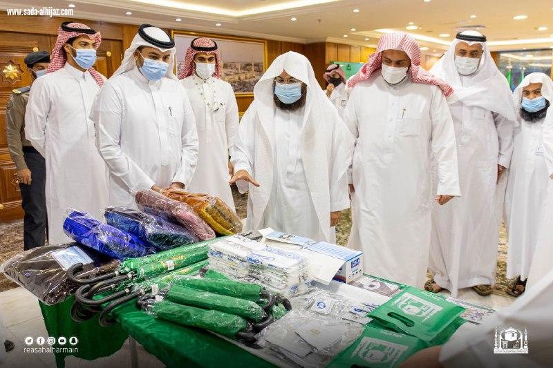 السديس يدشن حملة  خدمة الحاج والزائر وسام فخر لنا