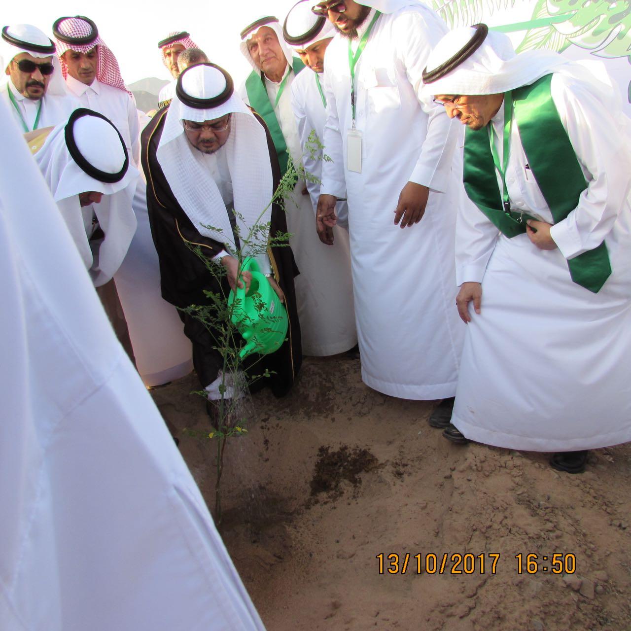 تدشين مبادرة ''تشجير المدينة '' بحضور وكيل وزارة المياه والزراعة