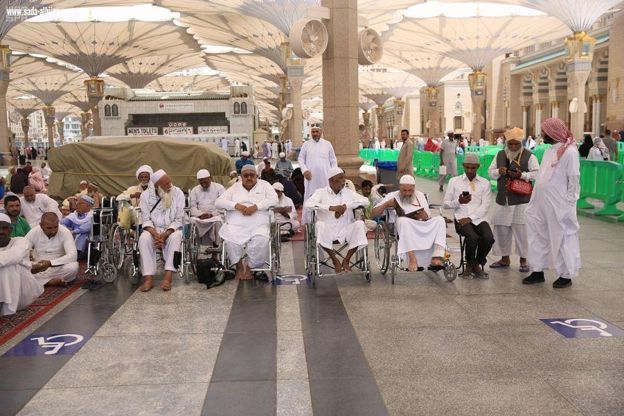 وكالة الرئاسة العامة لشؤون المسجد النبوي تدشن مصليات خاصة لذوي القدرات الخاصة