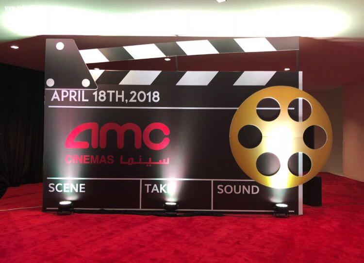 ‏استعدادات ⁧‫#هيئة_الإعلام_المرئي_والمسموع‬⁩ لانطلاق ⁧‫#السينما_السعودية‬⁩ اليوم الموافق 18/4/2018 _2/8/1439 .