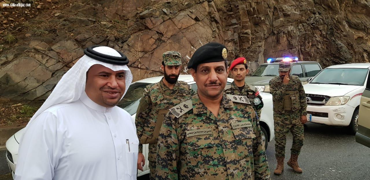 المركز الإعلامي بالحد الجنوبي ينظم زيارة إعلامية لقوات الأفواج بالداير