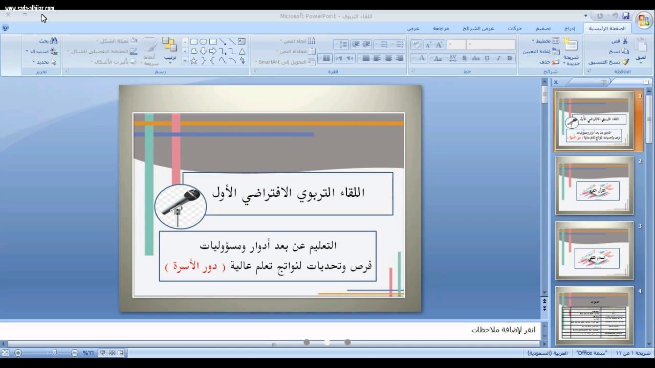 مكتب تعليم صامطة يقيم لقاءً افتراضيًّا حول 