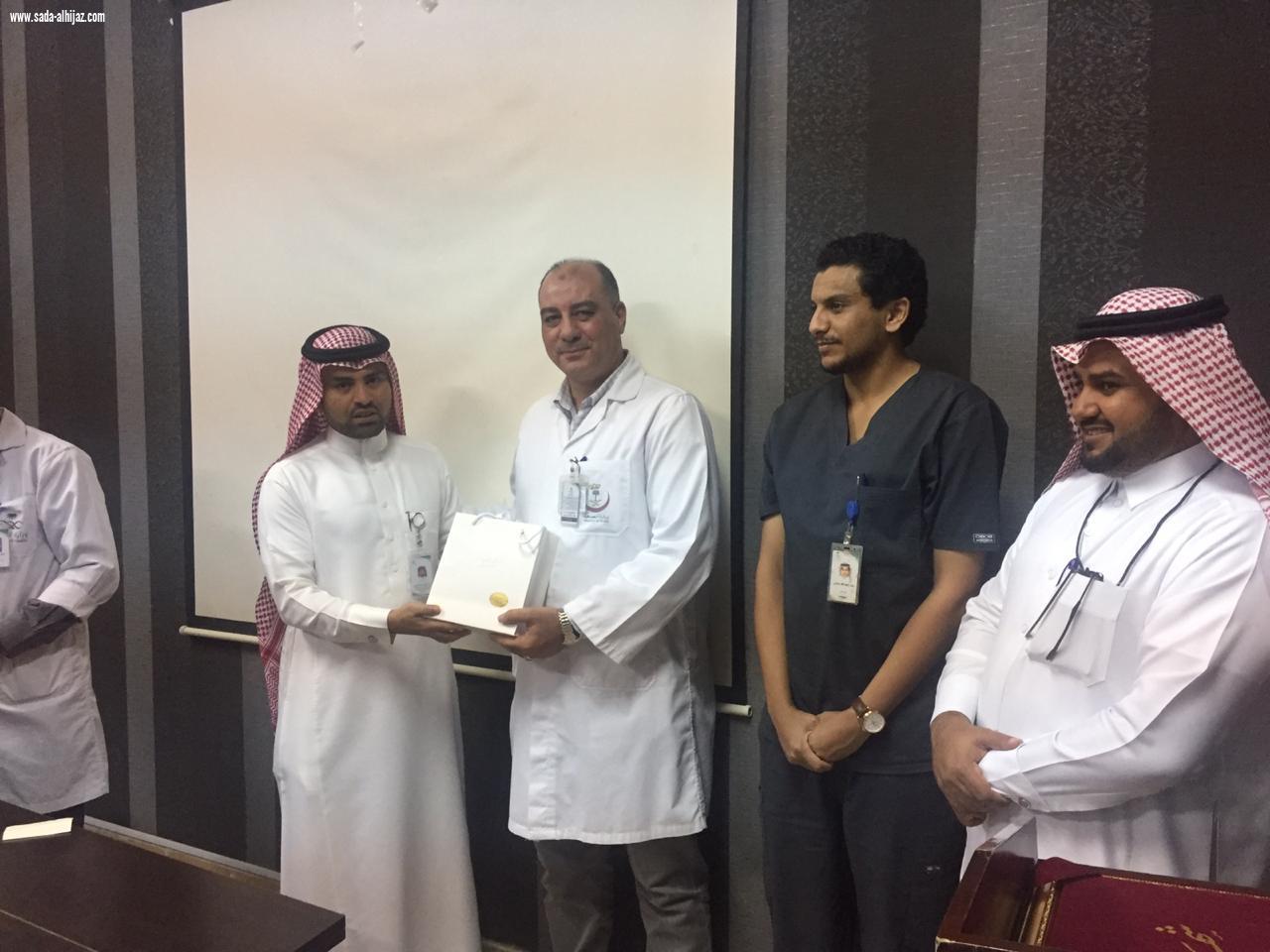 حفل تكريم و توديع الدكتور محمد خطاب بمستشفى الطوال العام