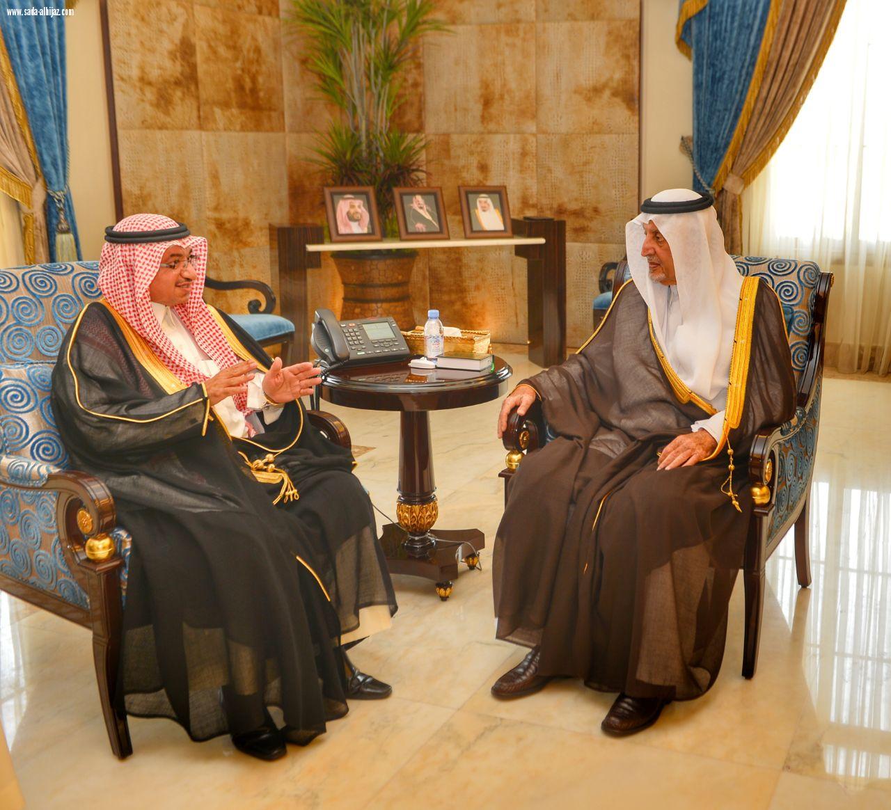 أمير مكة يستقبل مندوب المملكة الدائم لدى منظمة التعاون الإسلامي الجديد الدكتور زهير الإدريسي