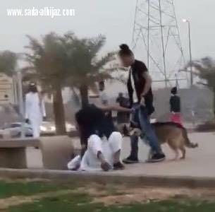 الجهات الأمنية تقبض على الشباب المعتديين على رجل في ممشى الهجرة بالمدينة