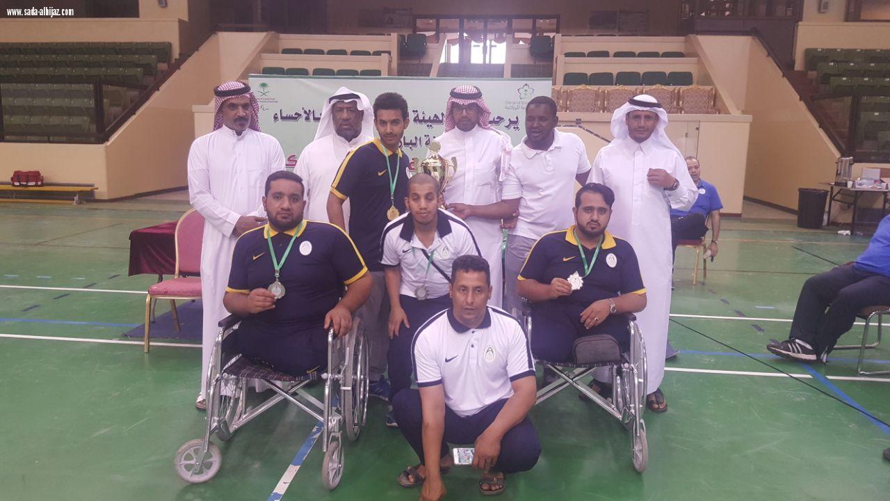 حقق فريق رفع الأثقال لذوي إعاقة الشلل الدماغي في نادي المدينة المنورة لذوي الاحتياجات الخاصة بطولة المملكة