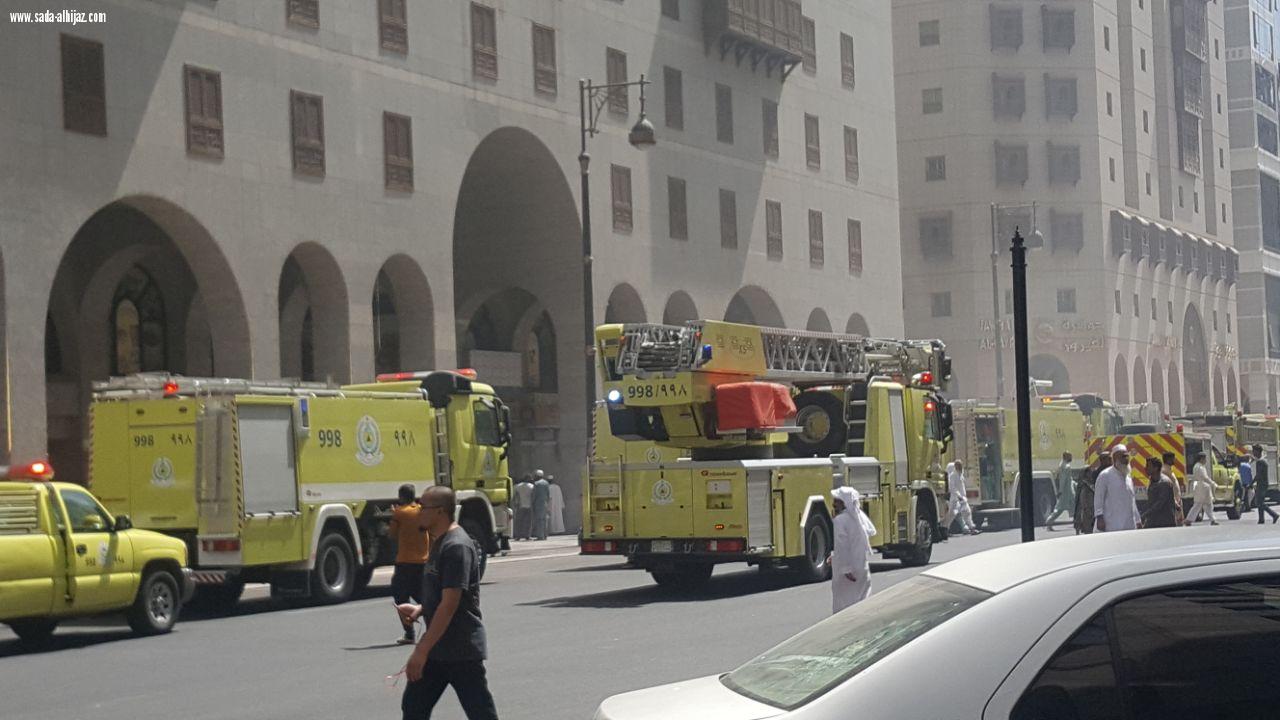 اخلاء نزلاء احد الفنادق احترازيا بالمركزية الشمالية .