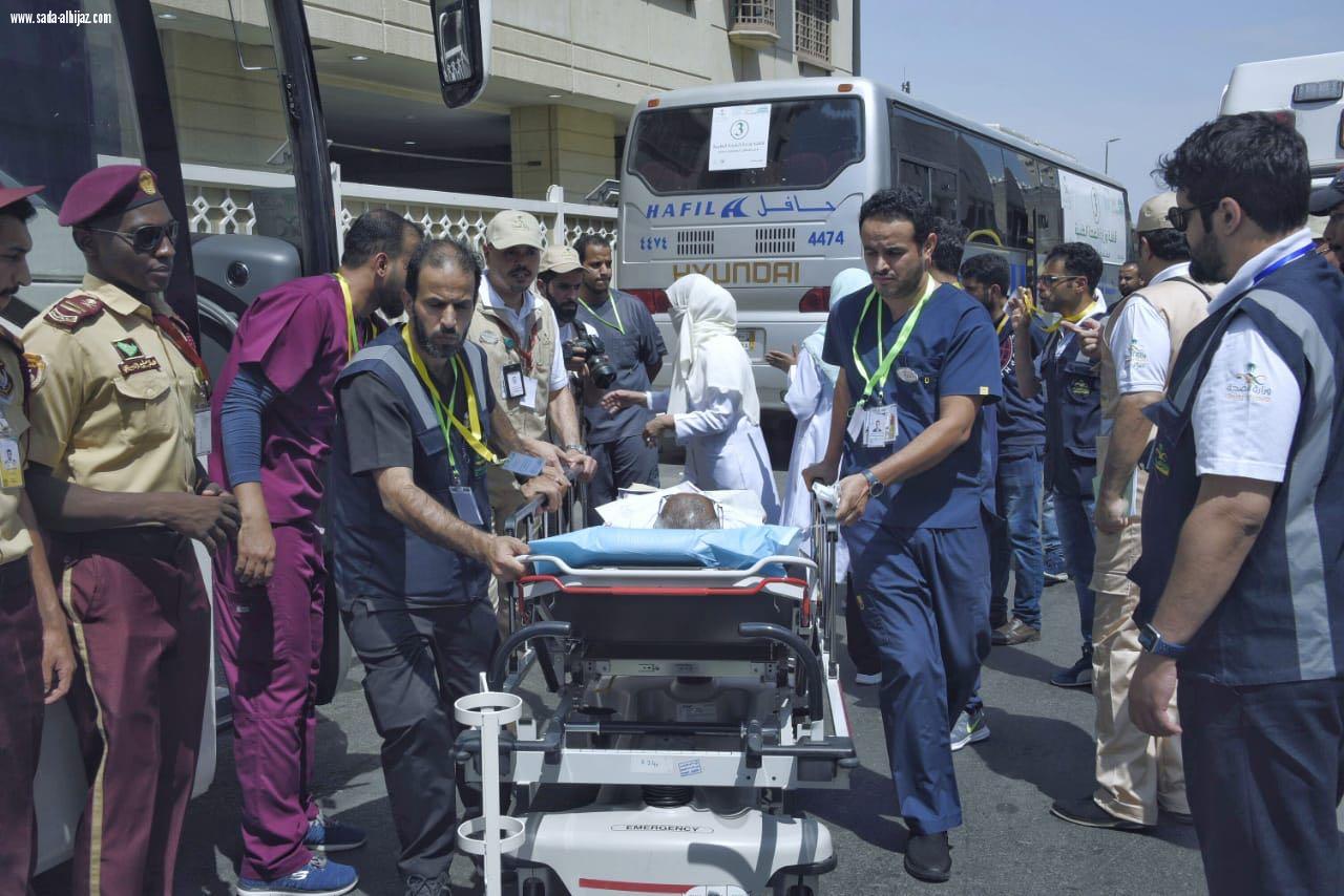 الصحة تصعد 420 حاجا لمشعر عرفات شملت المرضى في مكة المكرمة والمدينة المنورة