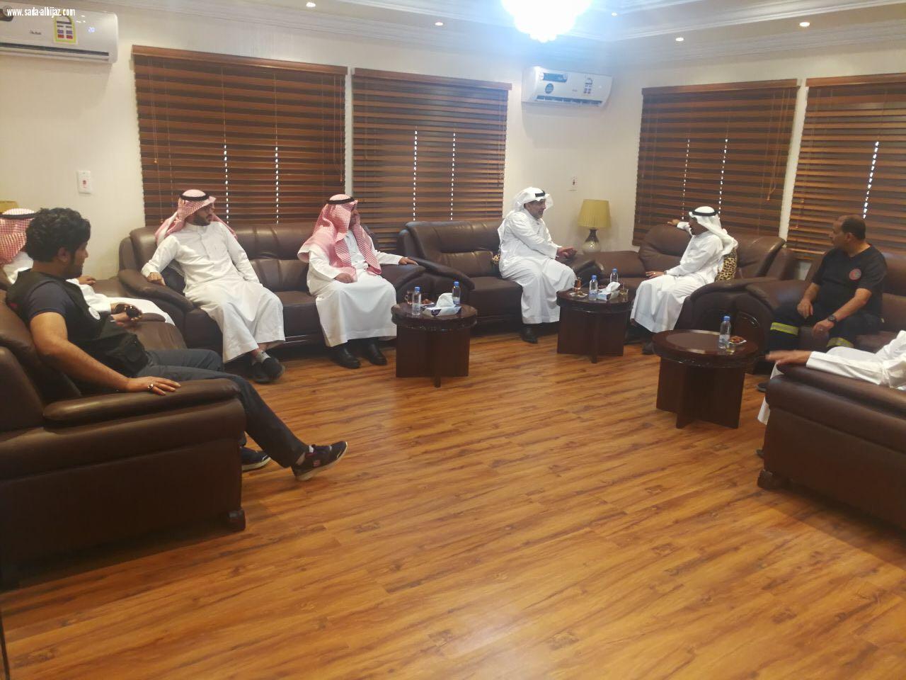 هيئة الهلال الأحمر السعودي بمنطقة المدينة المنورة تستقبل مستشار صاحب السمو الملكي امير منطقة المدينة المنورة امين مجلس المنطقة