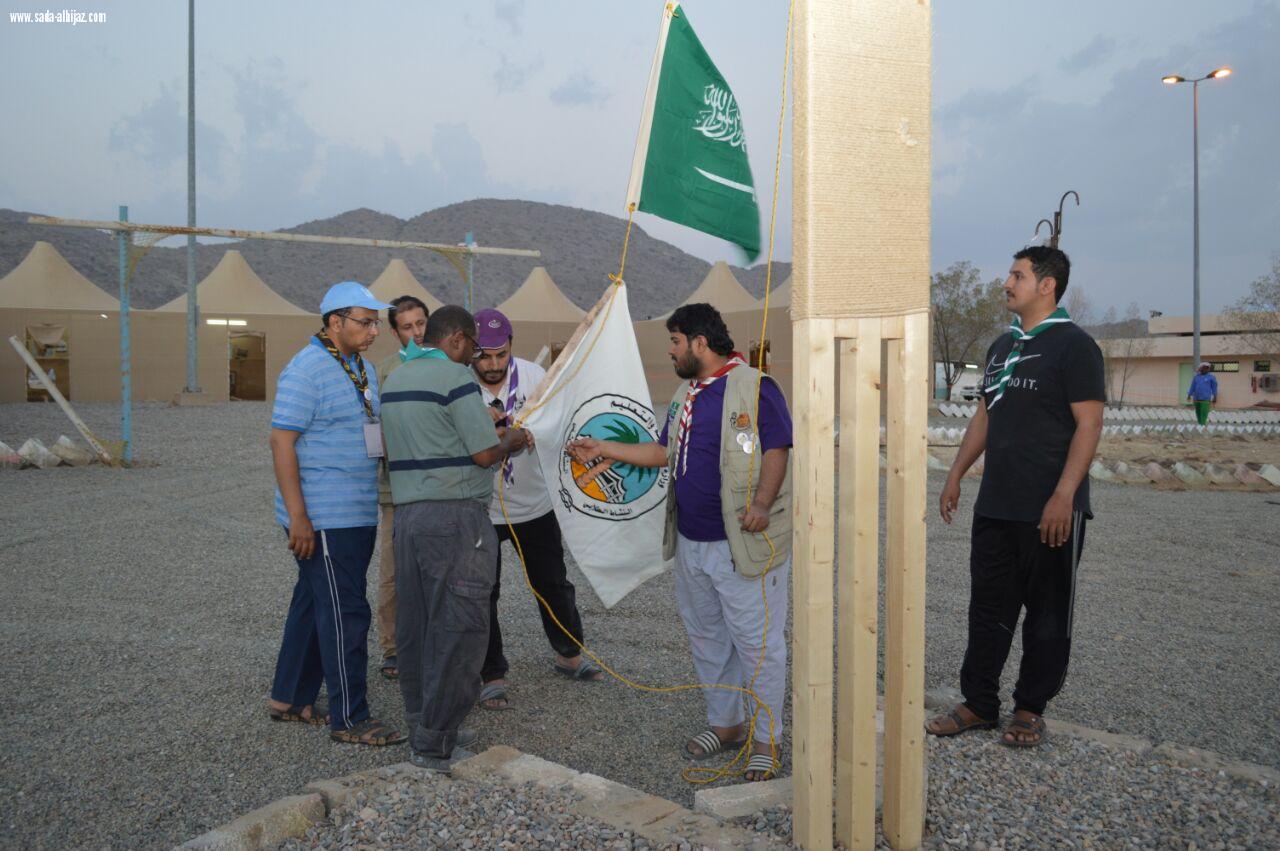 كشافة محايل تستقبل أول متدرب  و غدا  انطلاق التأسيسية 