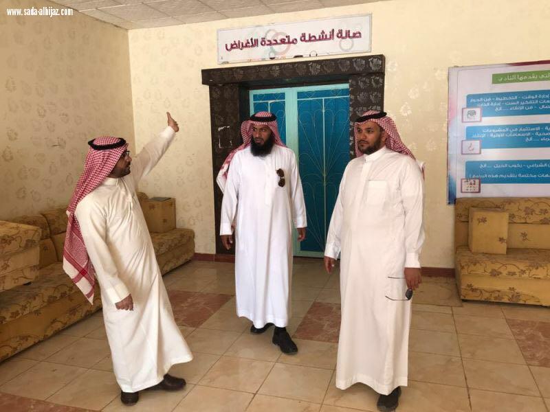 مشرف نشاط الكشفي بوزاره التعليم يتفقد مركز التدريب الكشفي بالجوف