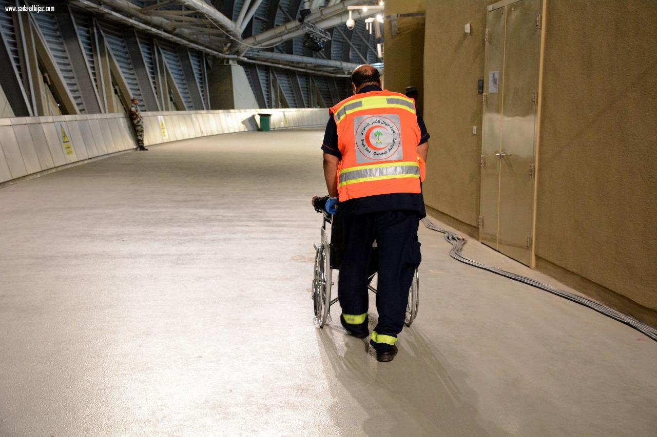 الهلال الأحمر السعودي يسعف 90 حالة في نهائي كأس الملك بجدة