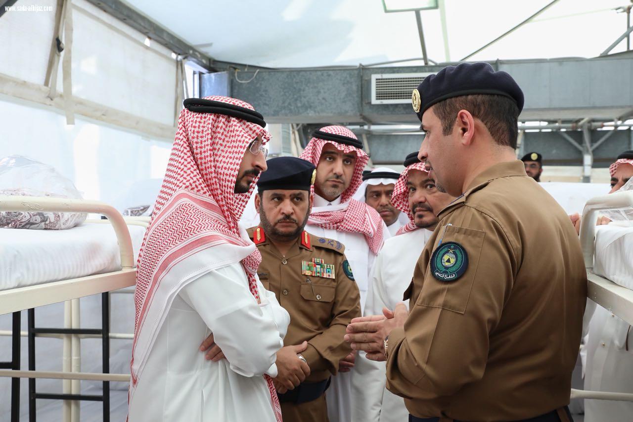 بتوجيه نائب امير مكة تشكيل فريق عمل لدراسة المقترحات الخاصة بتطوير تسكين الحجاج داخل الخيام بمشعر منى