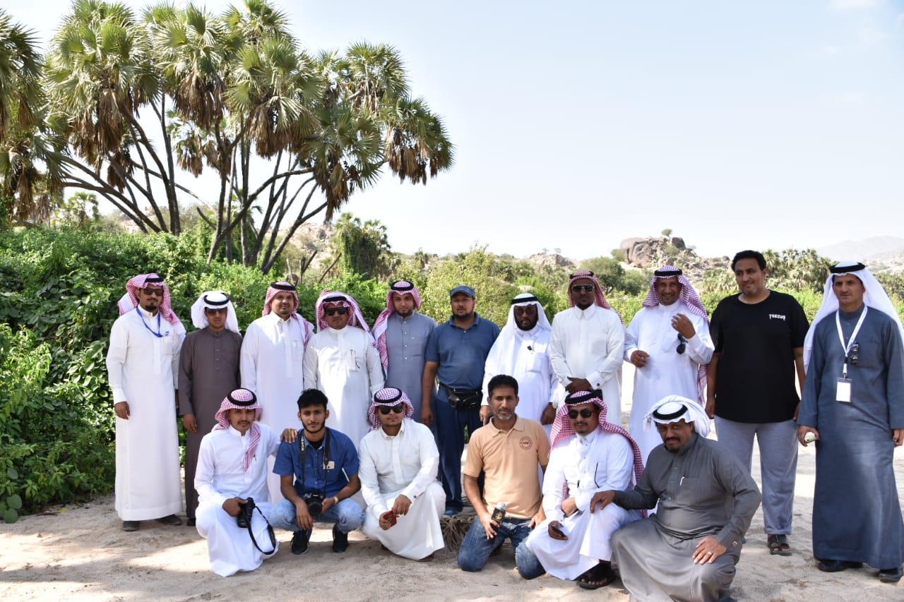 بن لبدة يلتقي المشاركين في تغطيات فعاليات هروب الشتوية 
