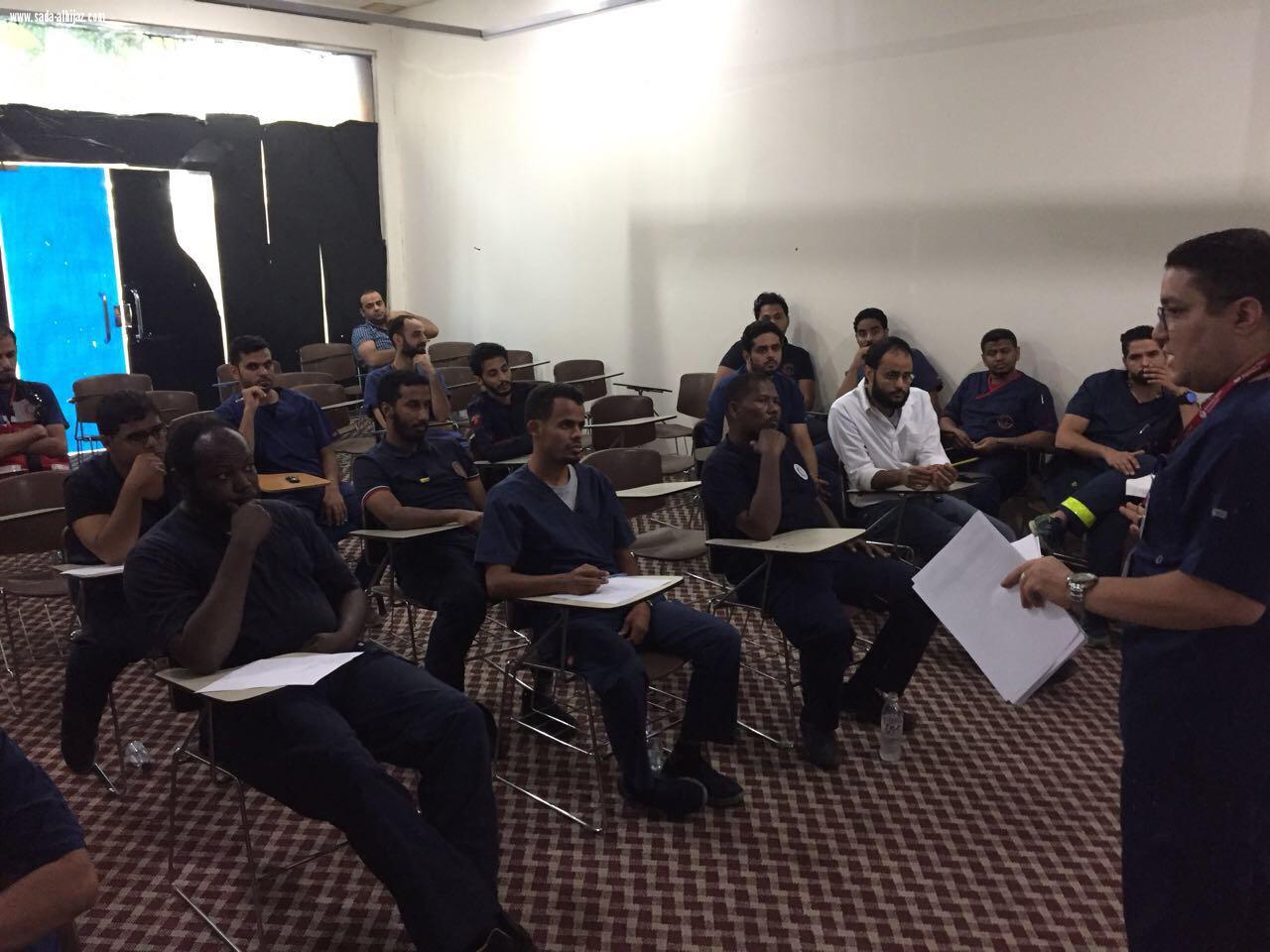 انطلاق فعاليات دورة دعم الحياة القلبي ACLS  المتقدم  لفنيي الخدمات الطبية الطارئة بمنطقة مكة المكرمة