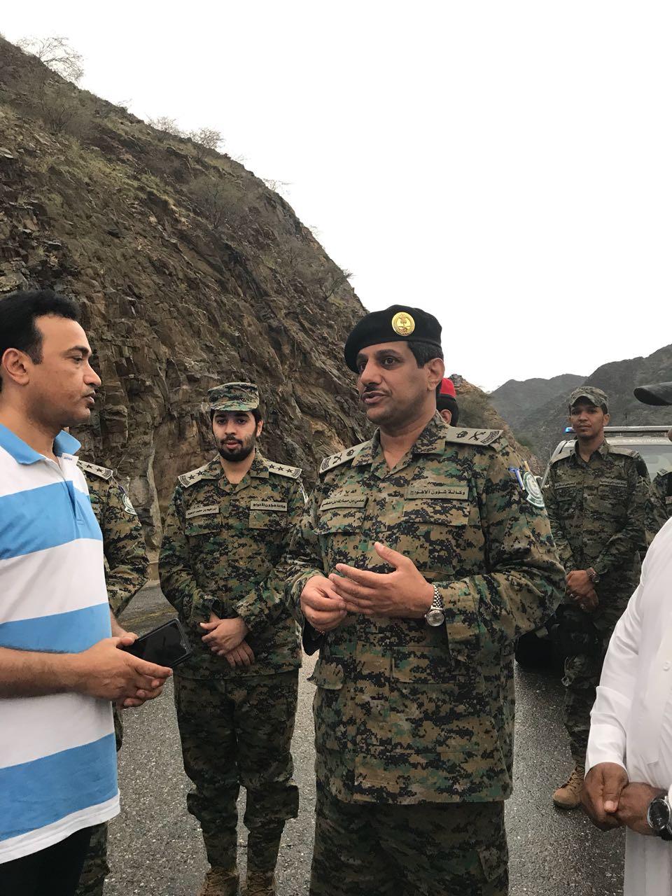 المركز الإعلامي بالحد الجنوبي ينظم زيارة إعلامية لقوات الأفواج بالداير