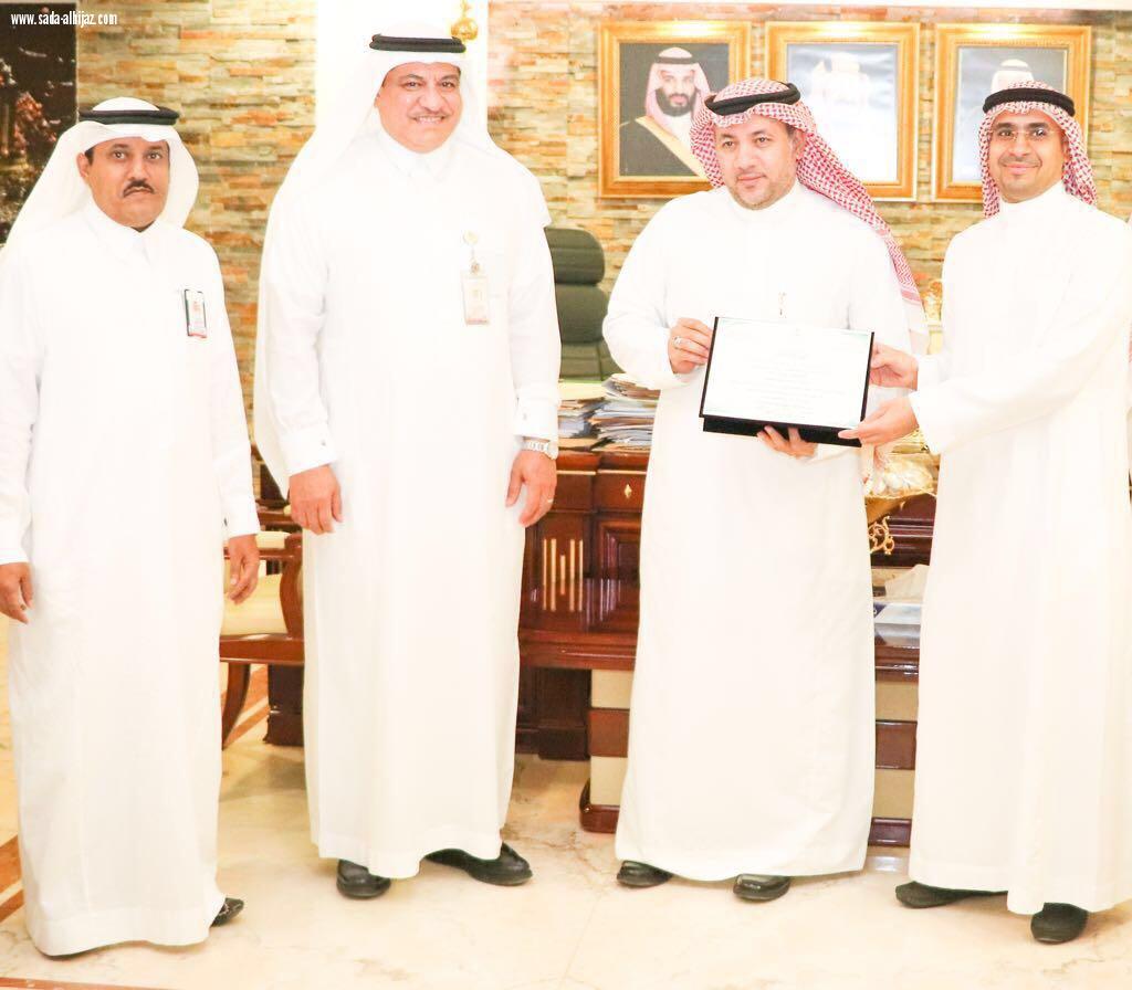 مديرية الشؤون الصحية تكرم احد منسوبي ولادة مكة لحصوله على براعة اختراع
