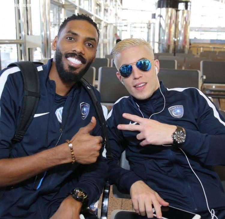 بعثة الهلال تغادر إلى أبوظبي بدون نواف العابد